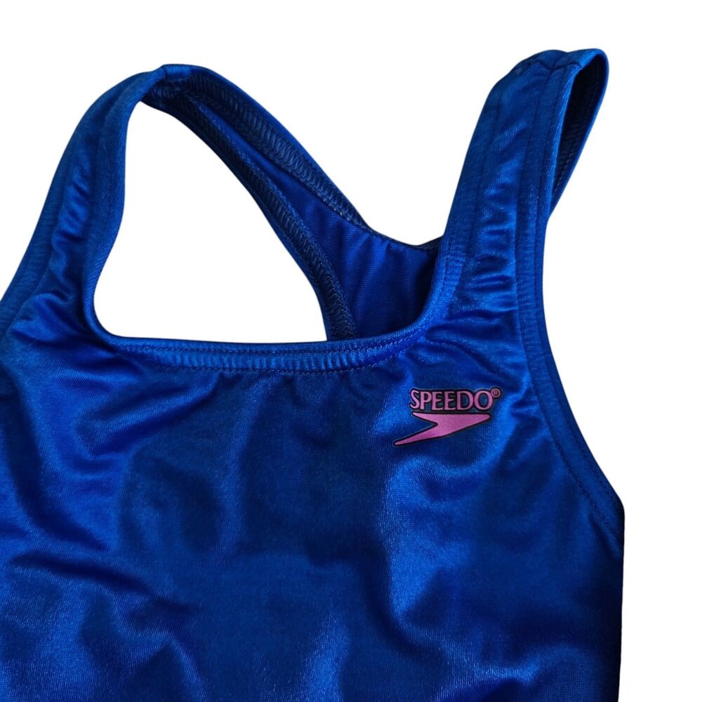 NWT 3 Speedo Girls Swimsuits Size 4 One Piece Two Piece Y2K Vintage Deadstock - Picture 5 of 13